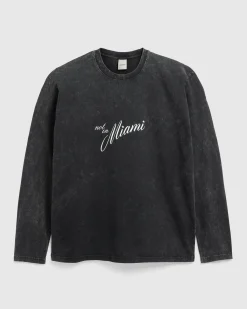 New Highsnobiety Floatie Long-Sleeve T-Shirt brown