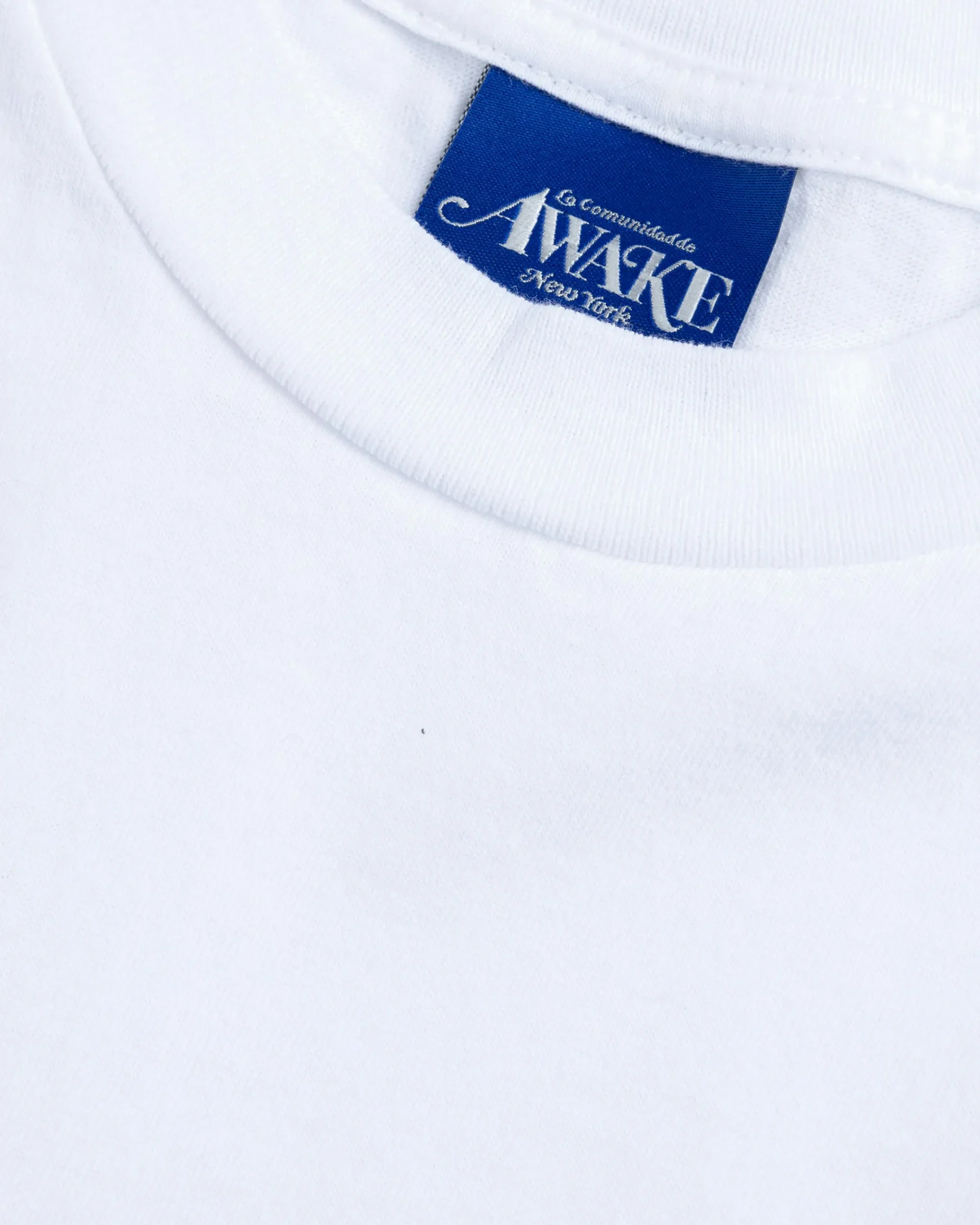 New Awake NY Flower A Tee white