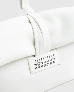 Discount Maison Margiela Fold-Over Handbag white