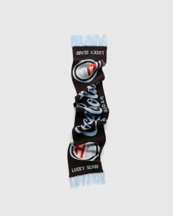 Shop Highsnobiety Football Scarf /Blue black