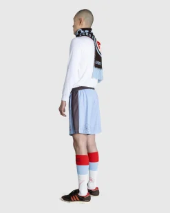 Shop Highsnobiety Football Scarf /Blue black