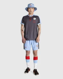 Clearance Highsnobiety Football Tee /Blue brown