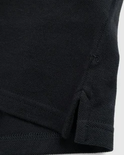 Cheap Meta Campania Collective Frank Long-Sleeve Jersey Cotton Piquet Polo black