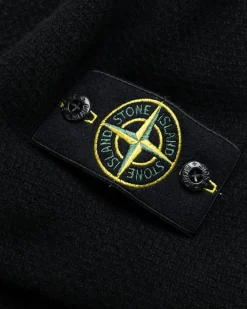 Sale Stone Island Full-Zip Hooded Cardigan black