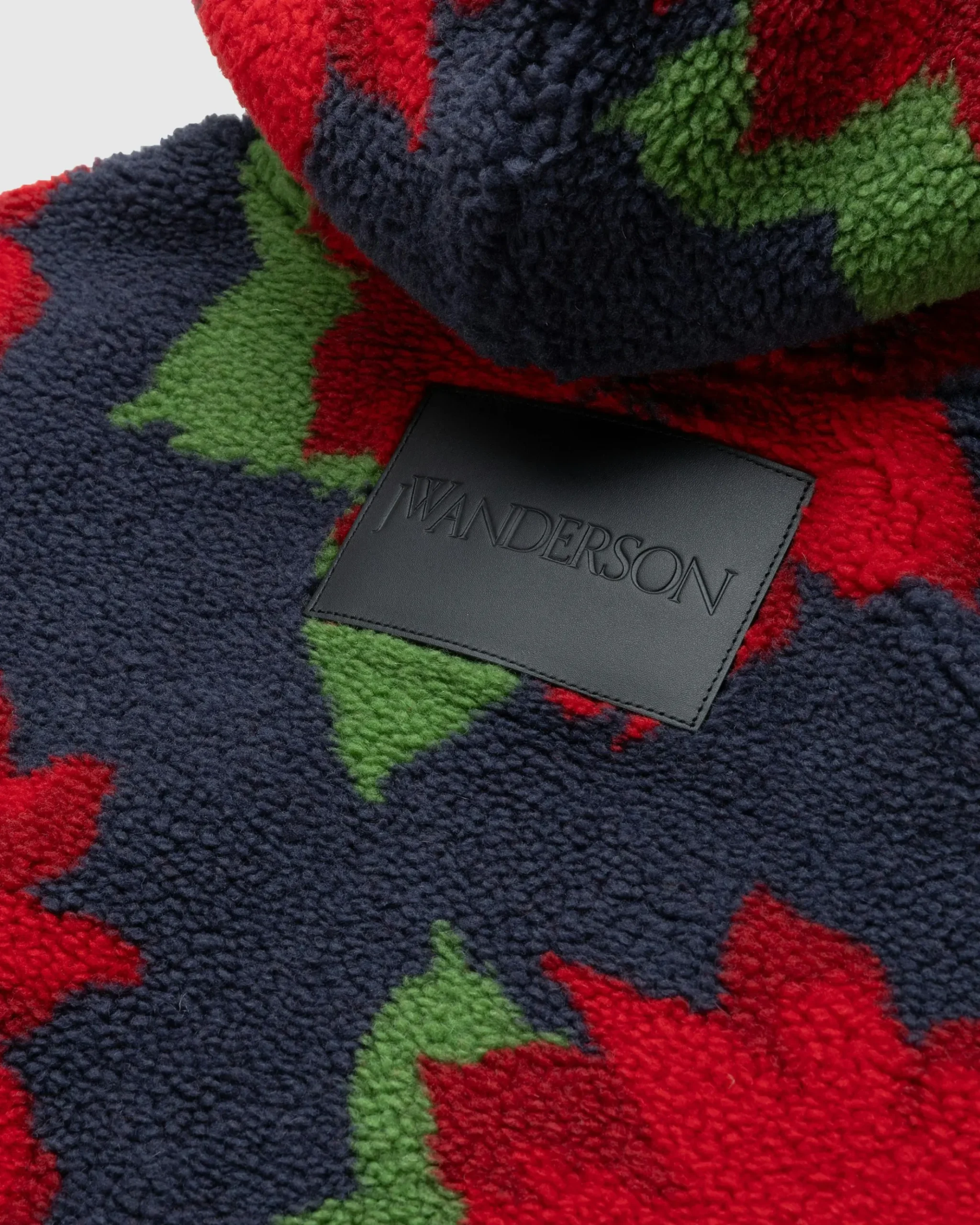 New J.W. Anderson Full-Zip Hooded Jacket navy
