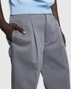 Fashion Marni Gabardine Classic Trousers Antique Silver antiquesilver