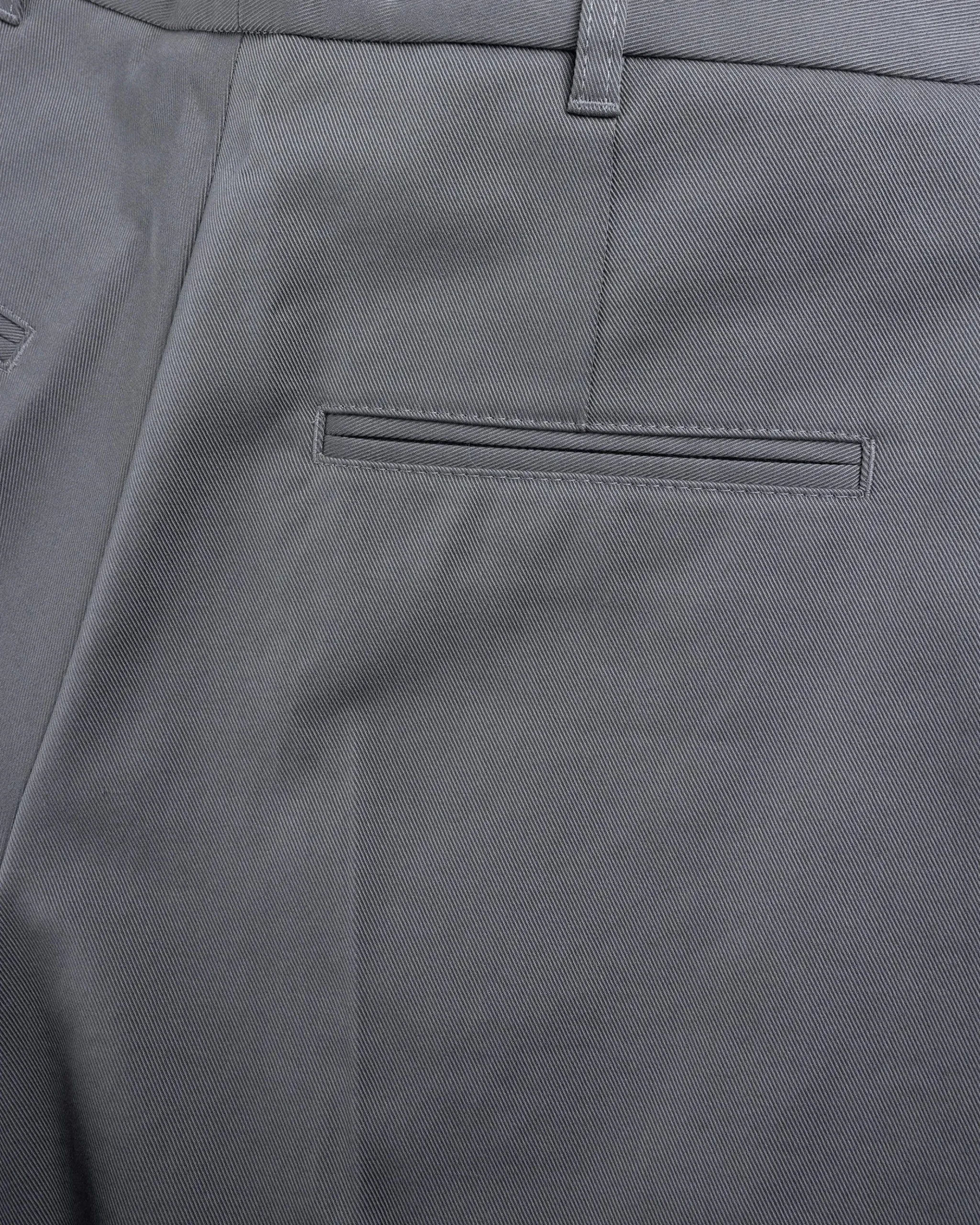 Fashion Marni Gabardine Classic Trousers Antique Silver antiquesilver