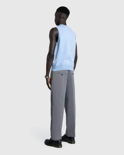Fashion Marni Gabardine Classic Trousers Antique Silver antiquesilver