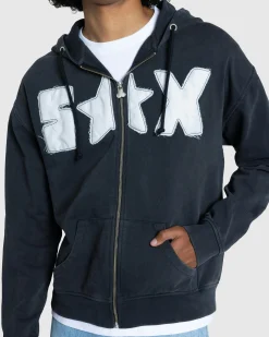New Carne Bollente Galactic Tease Hoodie Off Black offblack
