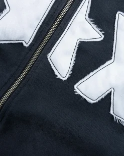 New Carne Bollente Galactic Tease Hoodie Off Black offblack