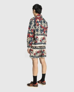 Online Bode Garden Lattice Long-Sleeve Shirt Ecru/Multi ecrumulti