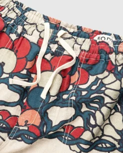Fashion Bode Garden Lattice Shorts Ecru/Multi ecrumulti