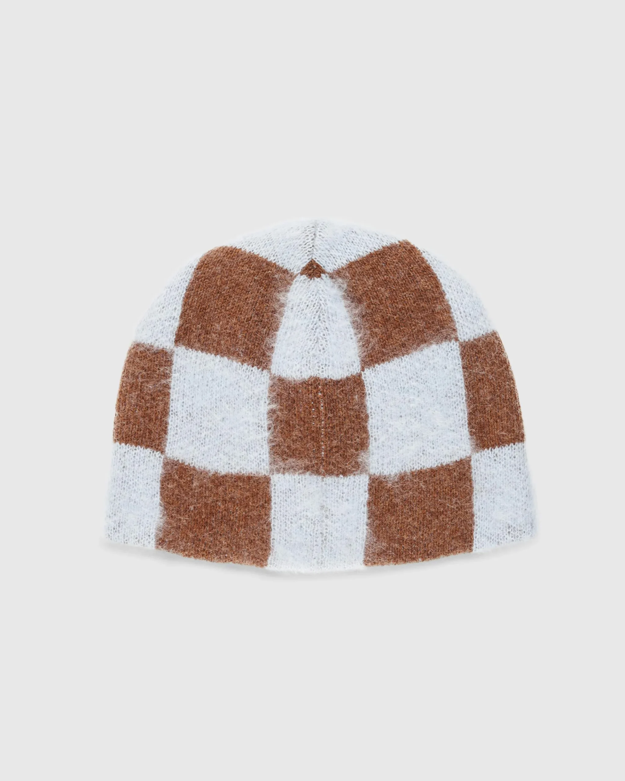 Discount Stockholm Surfboard Club Gas Hat Blue Brown Check bluebrowncheck