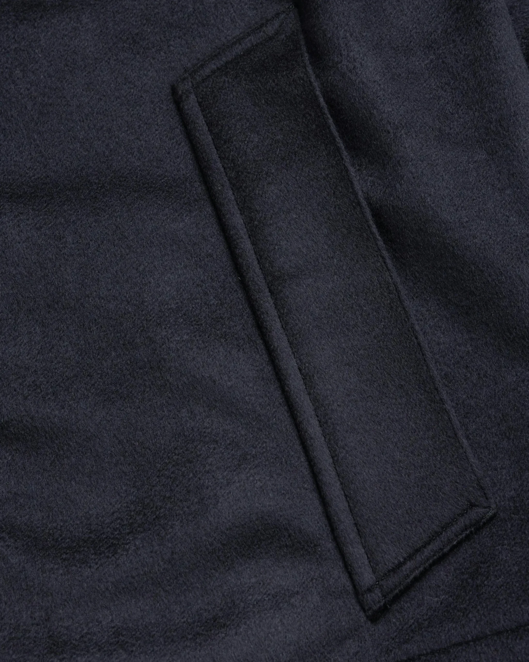 Discount Meta Campania Collective George Cropped Cashmere Blouson Midnight Blue midnightblue