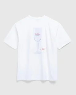 Shop Highsnobiety Glass T-Shirt white