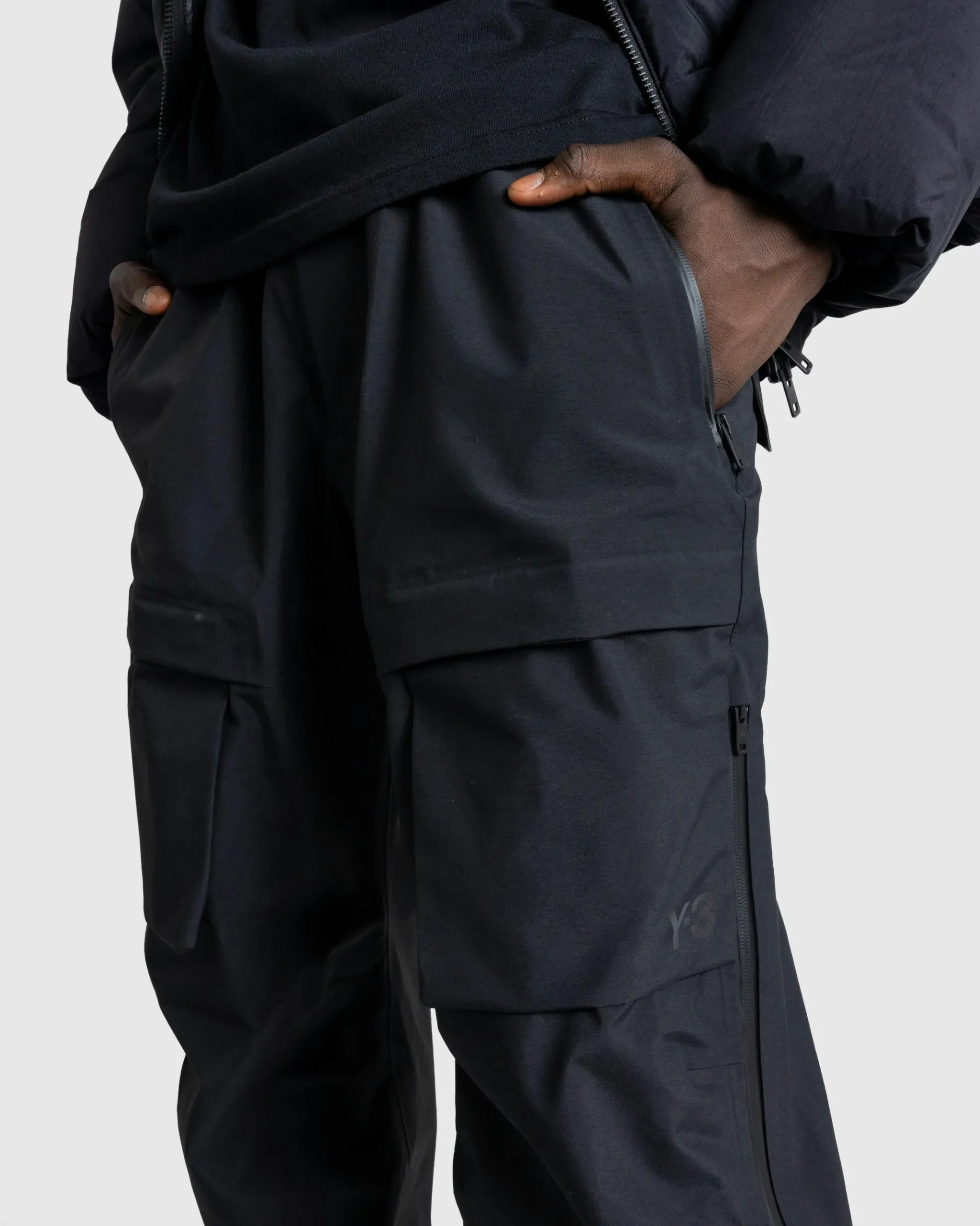 Shop Y-3 GORE-TEX Hardshell Cargo Pants black