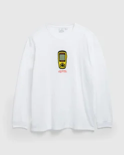 Fashion Gramicci GPS L/S Tee white
