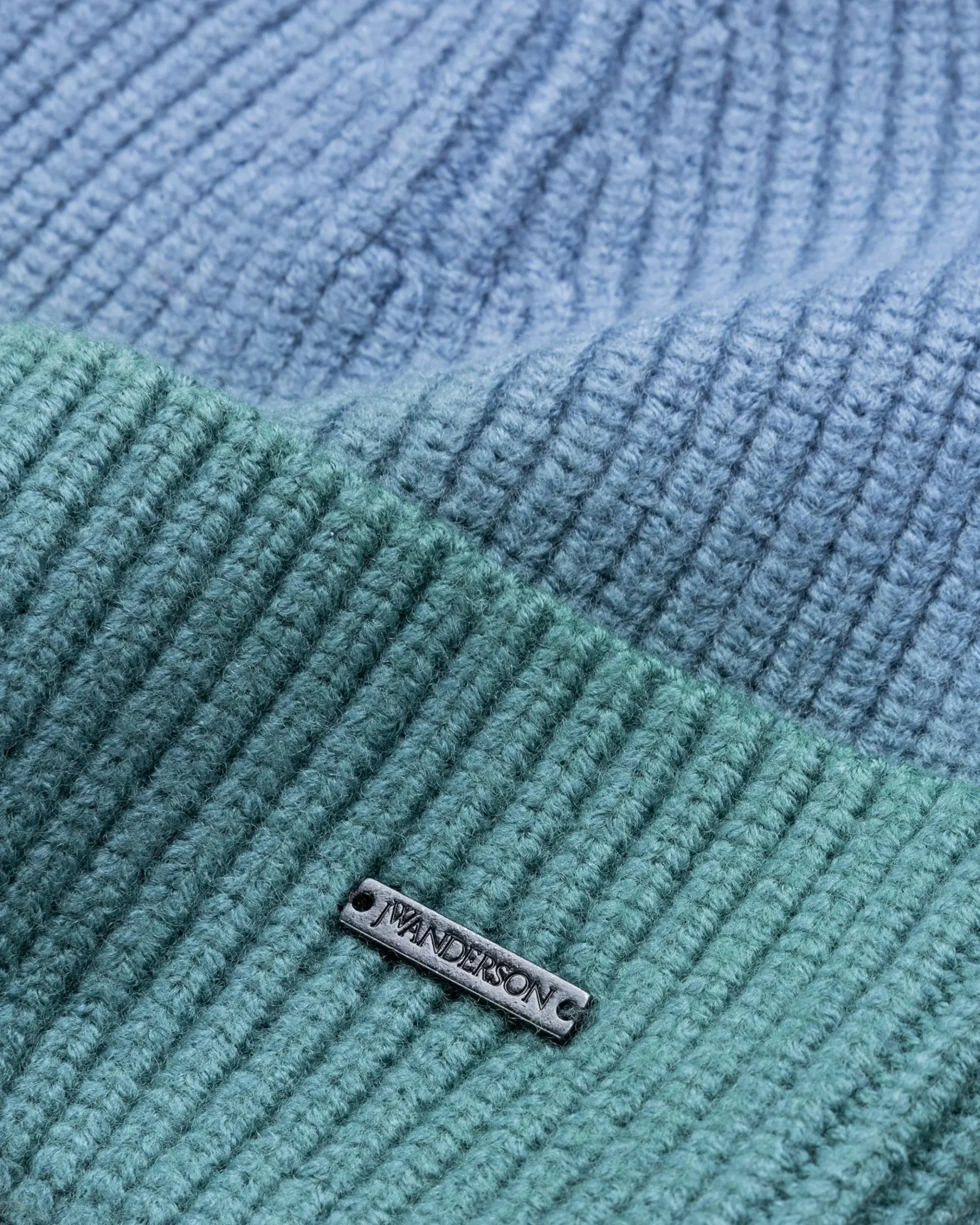 Outlet J.W. Anderson Gradient Beanie Bright Olive brightolive