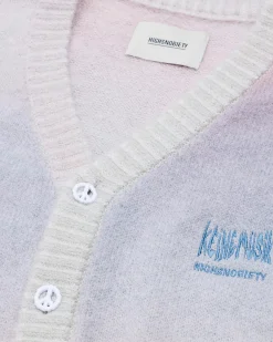 Hot Highsnobiety Gradient Knit Cardigan multi