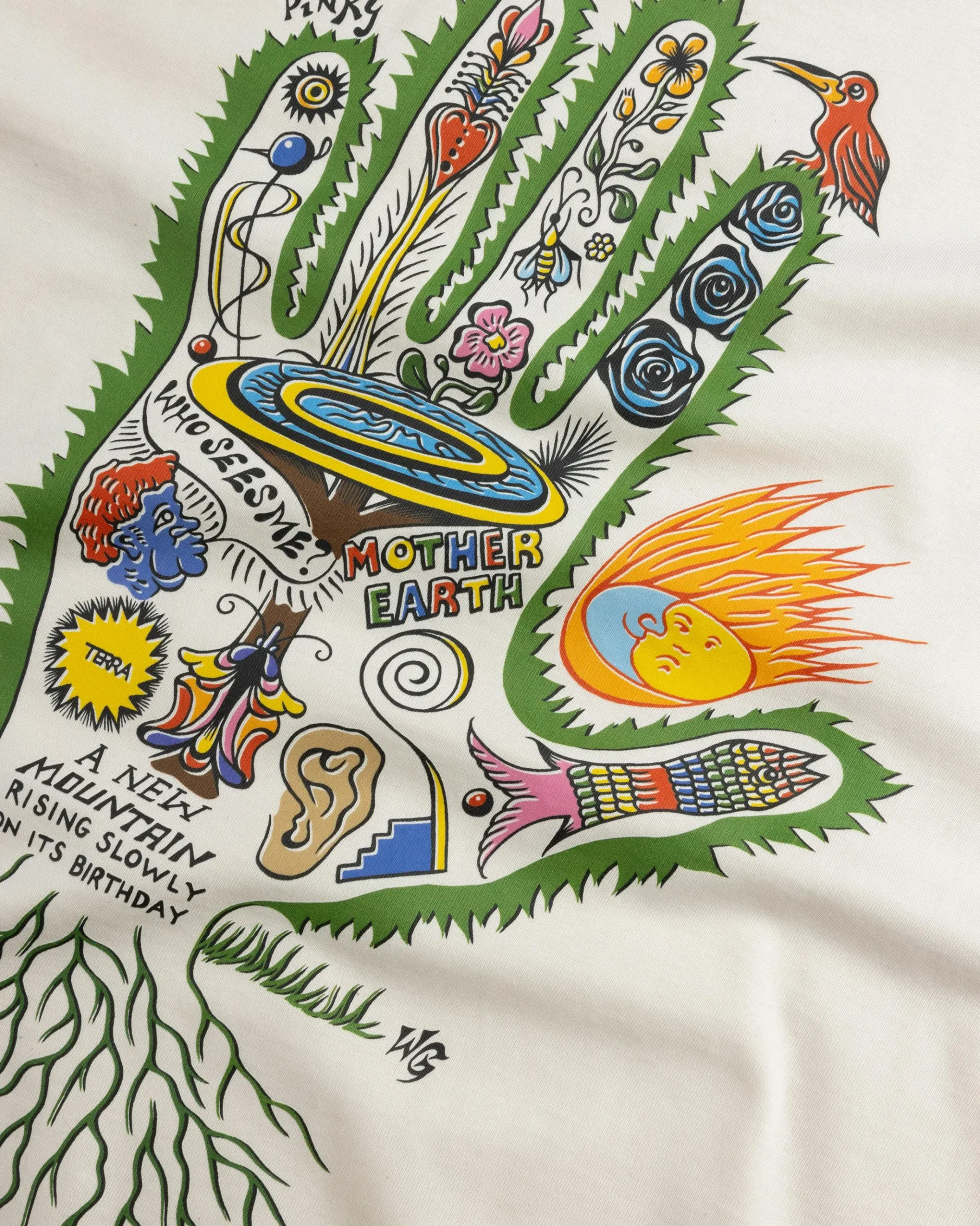 Cheap Story mfg. Grateful Tee LS Story Hand storyhand