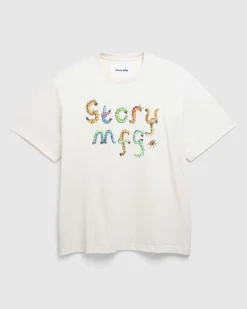 Cheap Story mfg. Grateful Tee SS Ecru Bugging ecrubugging
