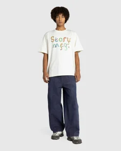 Cheap Story mfg. Grateful Tee SS Ecru Bugging ecrubugging