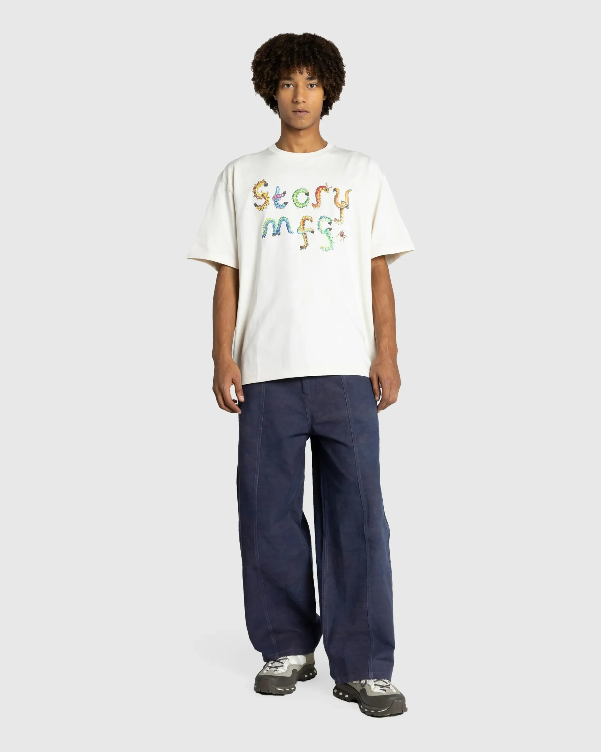 Cheap Story mfg. Grateful Tee SS Ecru Bugging ecrubugging