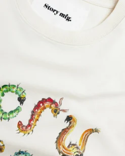 Cheap Story mfg. Grateful Tee SS Ecru Bugging ecrubugging
