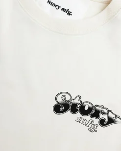 Cheap Story mfg. Grateful Tee SS Ecru Compost ecrucompost