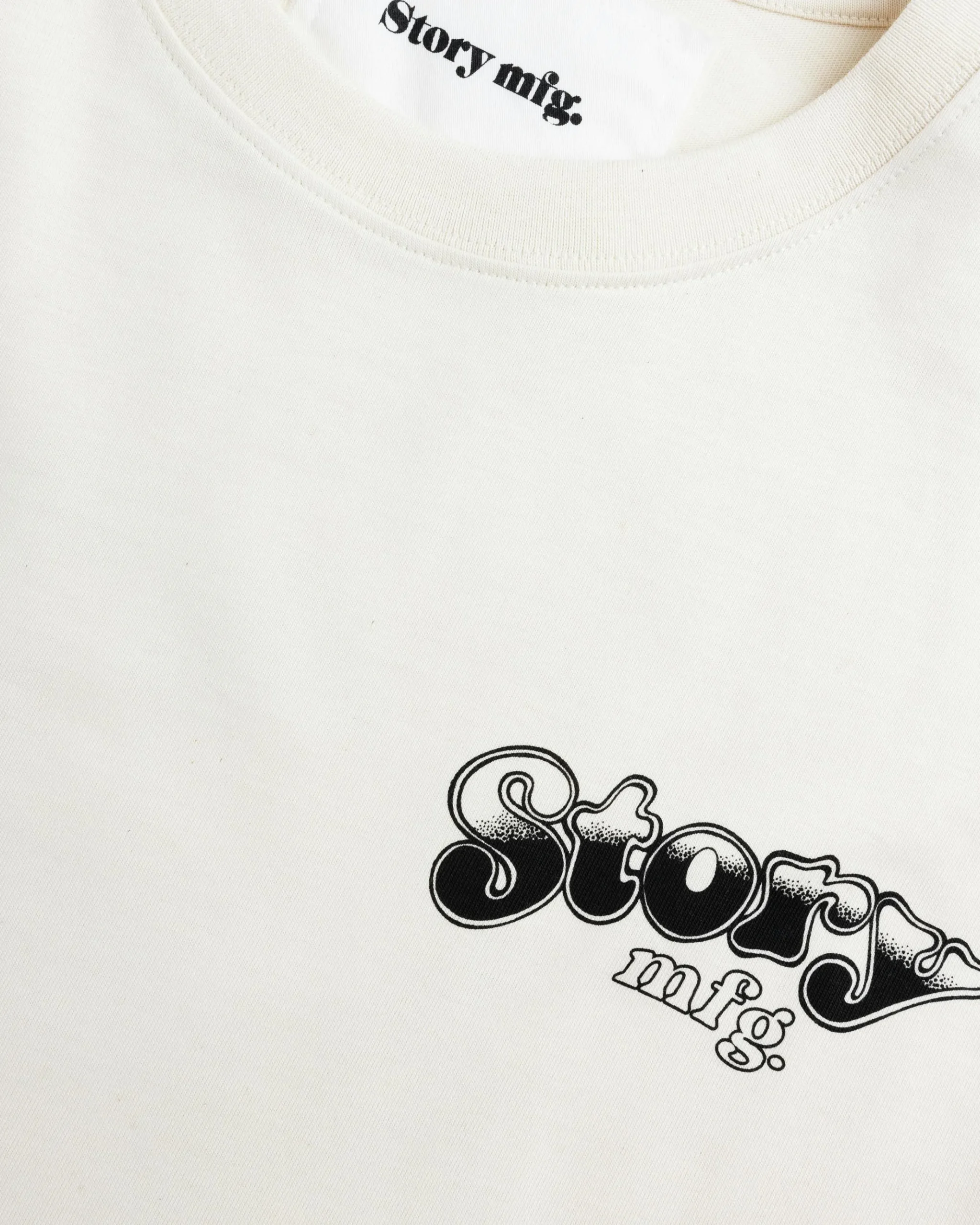 Cheap Story mfg. Grateful Tee SS Ecru Compost ecrucompost