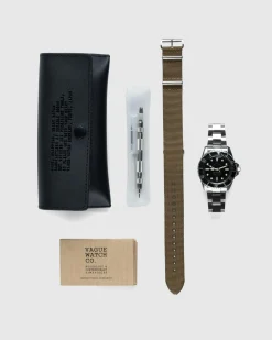 Best Vague Watch Co. Grey Fad Depths black