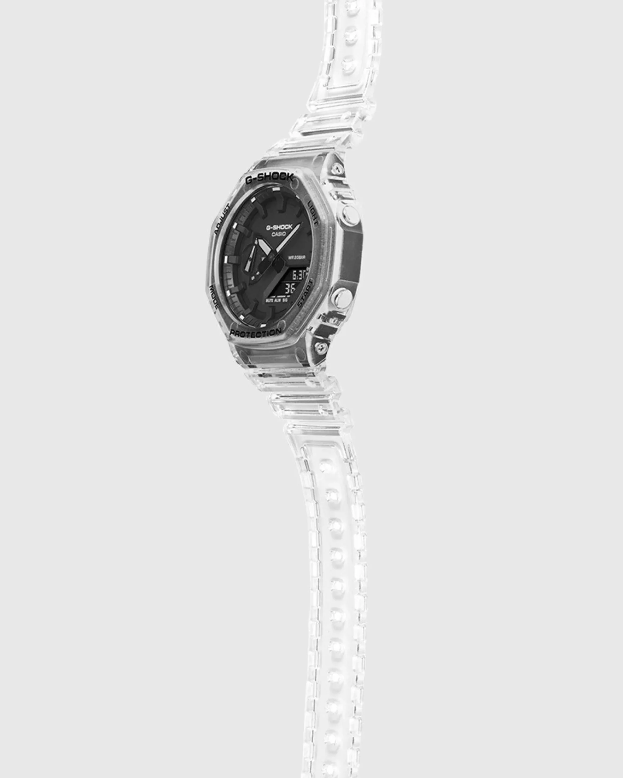 Online Casio G-Shock G-Shock GA-2100SKE-7AER Transparent White transparentwhite