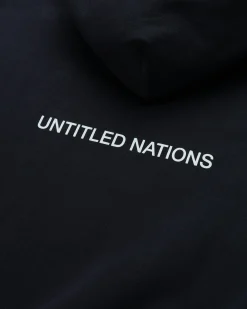 Best Sale GmbH H1 UN Organic Cotton Loopback Hoodie black