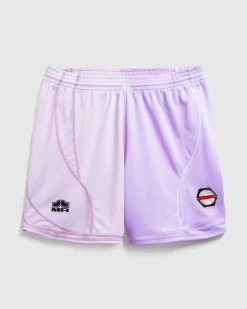 Flash Sale Martine Rose Half And Half Football Short lilac