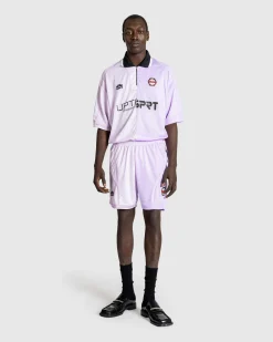 Flash Sale Martine Rose Half And Half Football Short lilac