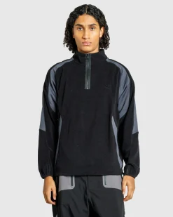 Hot San San Gear Half Zip-Up Fleece black
