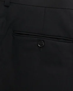 Best Sale Auralee Hard Twist Finx Linen Chino Slacks black