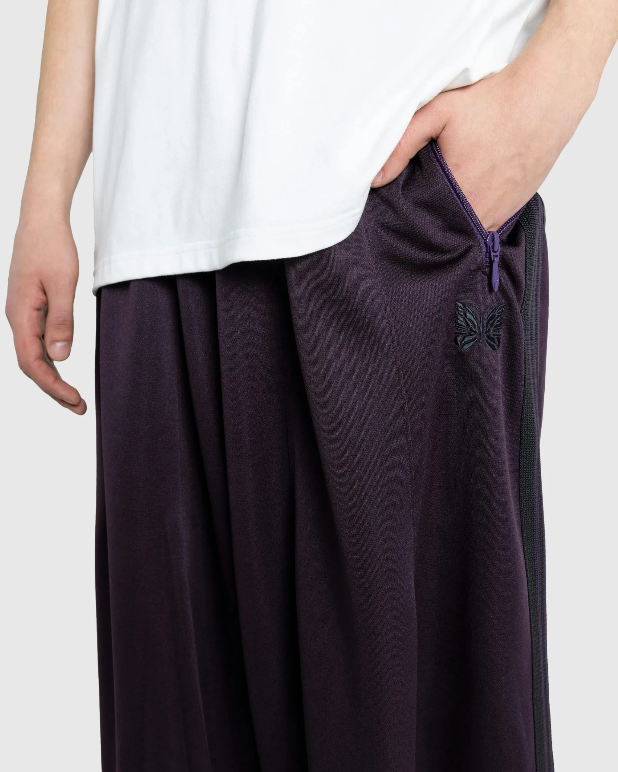 Flash Sale Needles H.D. Track Pant Poly Smooth Dark Purple dk.purple