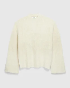 Discount Entire Studios Heavy Knit Crew vanilla