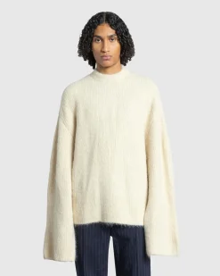 Discount Entire Studios Heavy Knit Crew vanilla