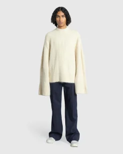 Discount Entire Studios Heavy Knit Crew vanilla
