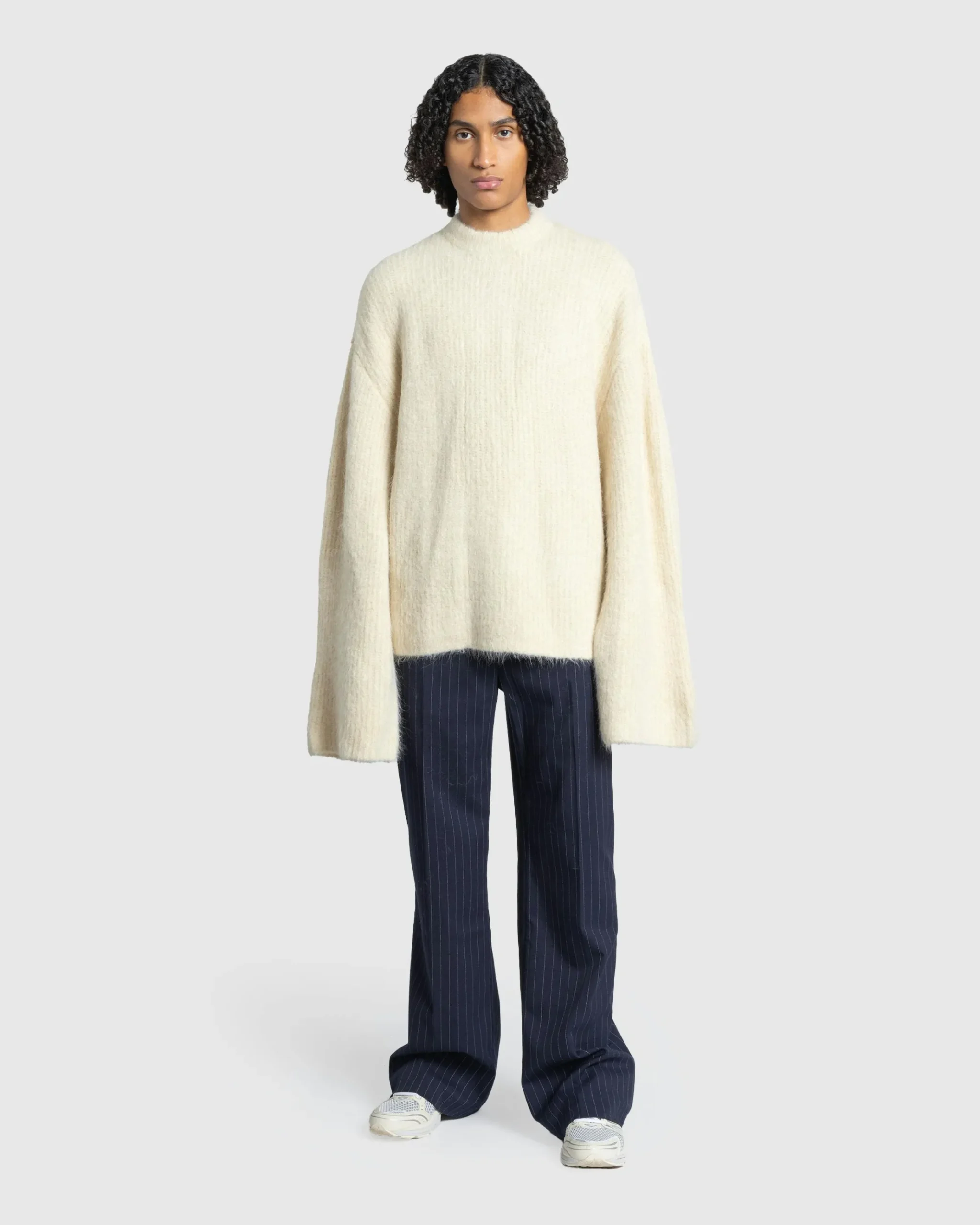 Discount Entire Studios Heavy Knit Crew vanilla
