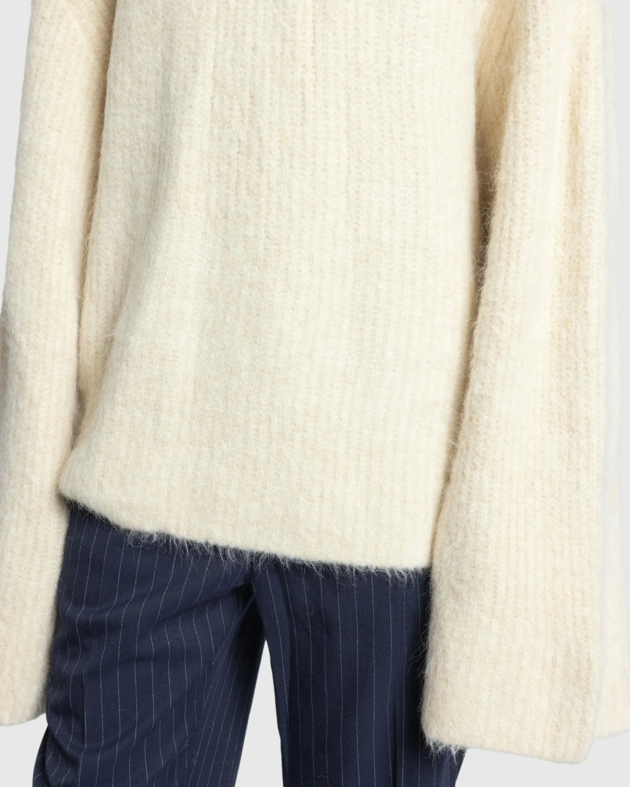 Discount Entire Studios Heavy Knit Crew vanilla