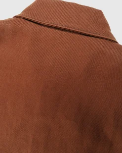 Flash Sale Carrer Heavy Twill Overshirt Antique Brown antiquebrown