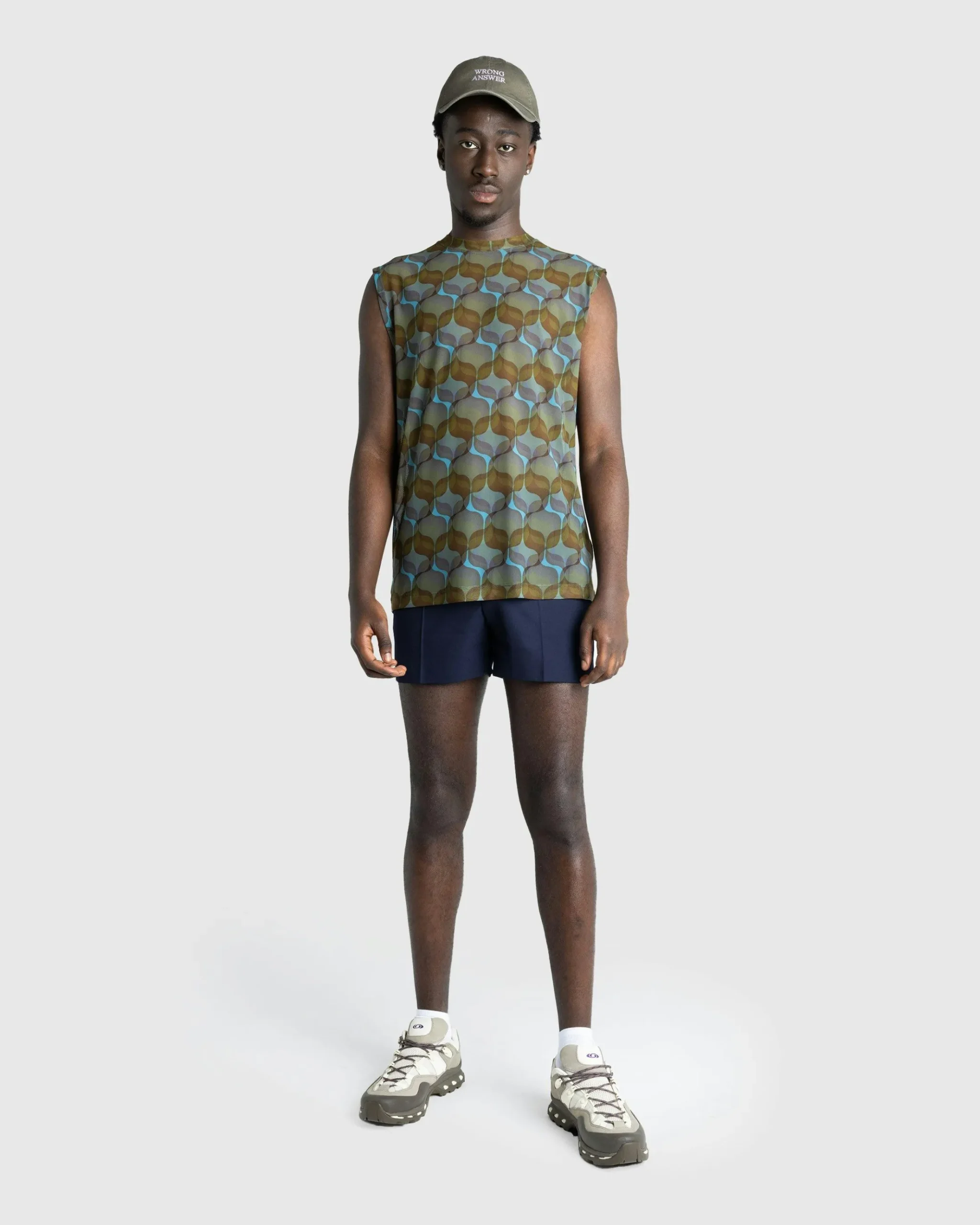 Fashion Dries van Noten Heyzen Shirt /Green dust