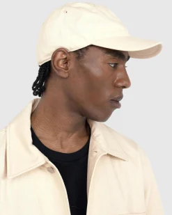 Discount Highsnobiety HIGHArt Canvas Ball Cap Off-White natural