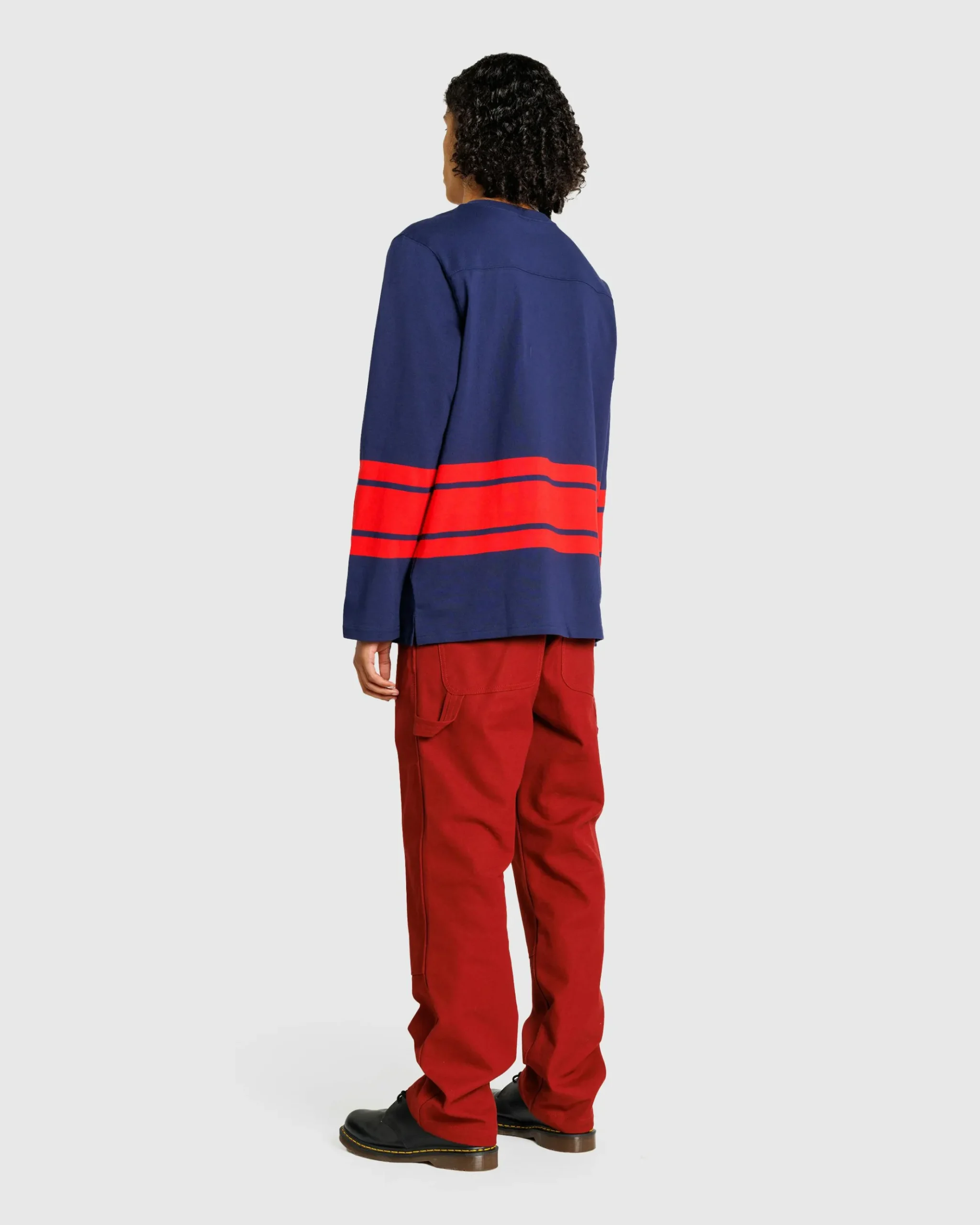 Fashion Puma Hockey Jersey Navy/Red pumanavy
