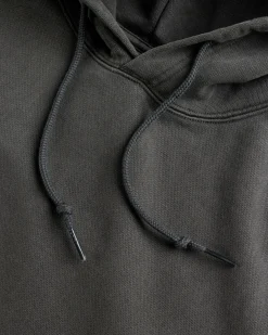 Shop Carhartt WIP Hooded Pigment Dyed Sweat soot