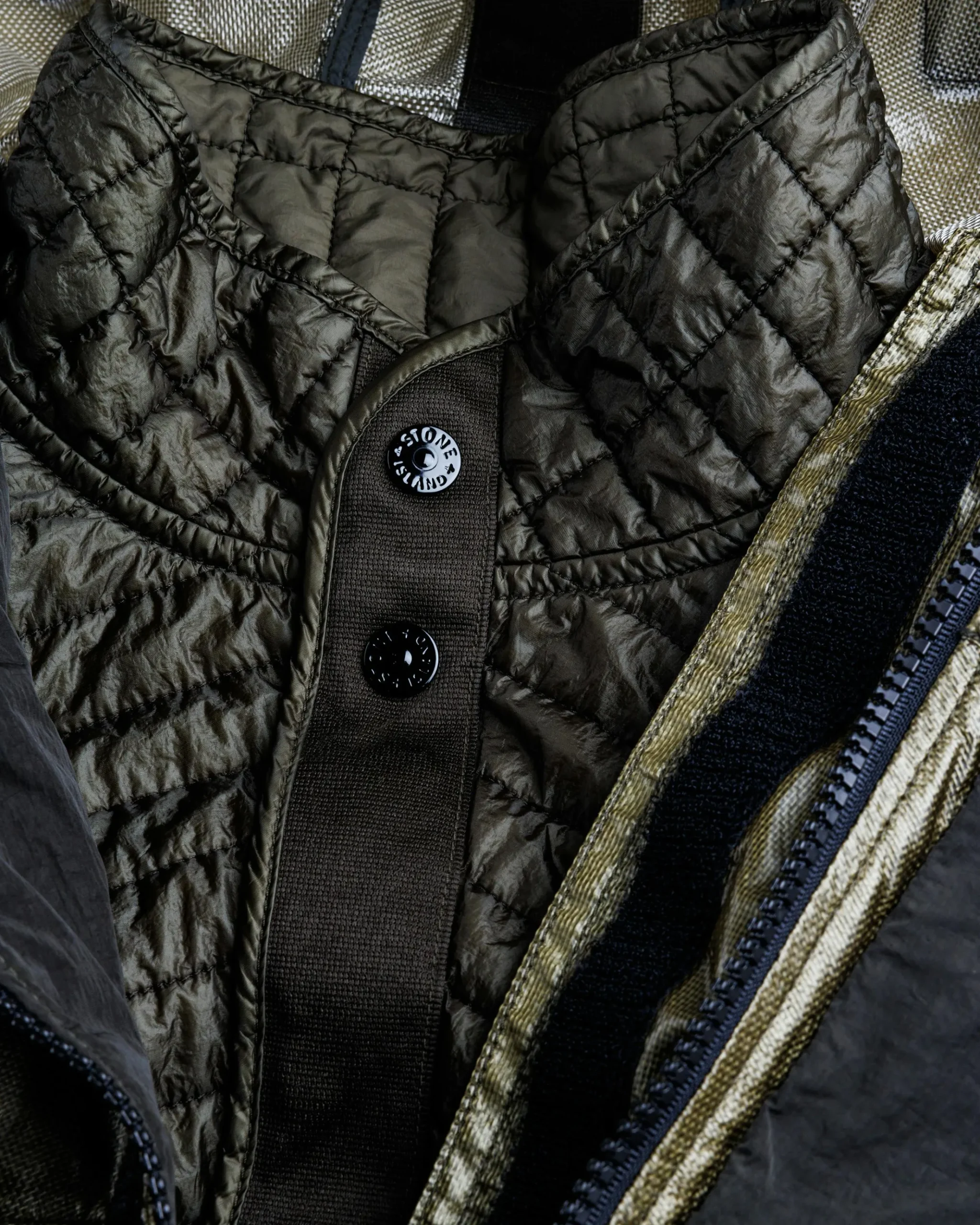 Clearance Stone Island Jacket With Gilet musk