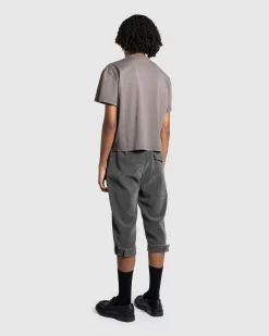 Discount Rier Jersey Cotton V-Neck T-Shirt Castlerock brown